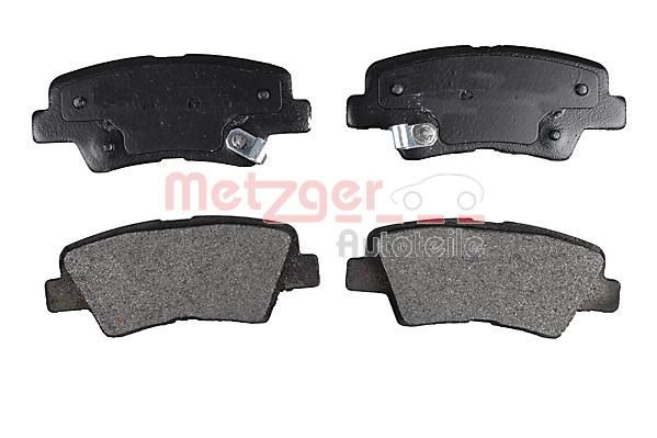 Stabdžių trinkelių rinkinys, diskinis stabdys METZGER 1170863