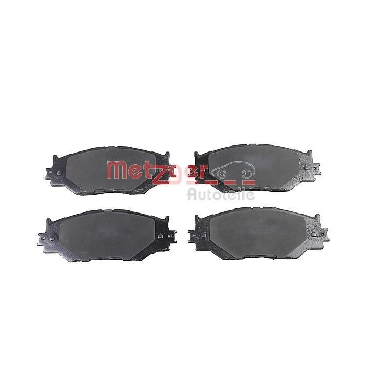 Stabdžių trinkelių rinkinys, diskinis stabdys METZGER 1170867