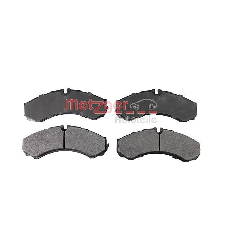 Stabdžių trinkelių rinkinys, diskinis stabdys METZGER 1170874