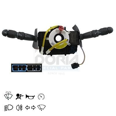 Vairo kolonėlės jungiklis MEAT & DORIA 23012