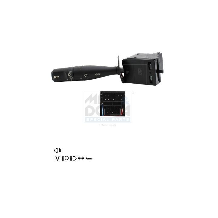 Vairo kolonėlės jungiklis MEAT & DORIA 23017