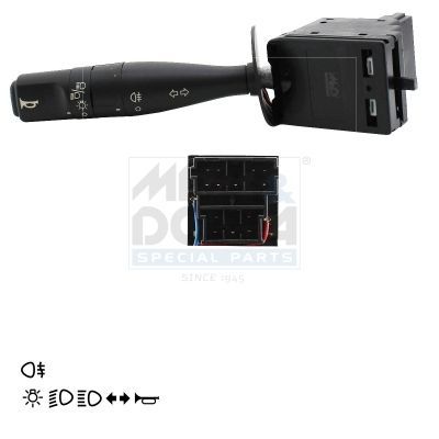 Vairo kolonėlės jungiklis MEAT & DORIA 23017