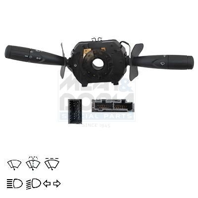 Vairo kolonėlės jungiklis MEAT & DORIA 231035