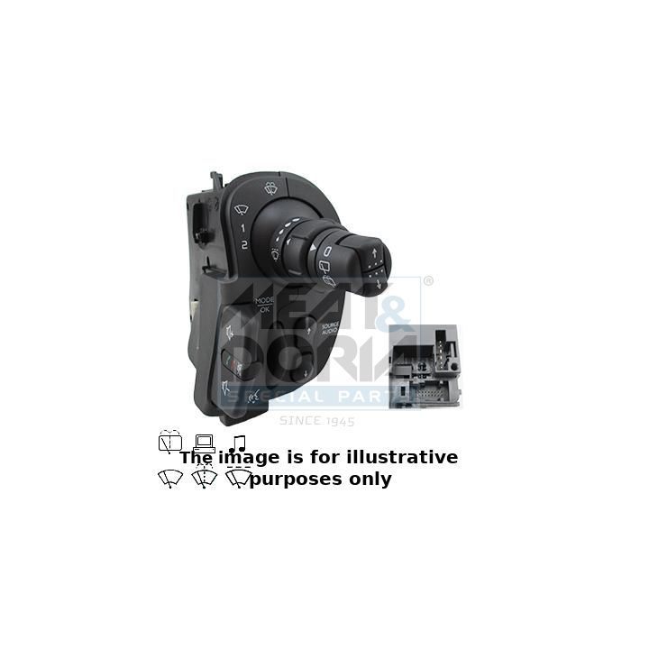 Vairo kolonėlės jungiklis MEAT & DORIA 231076E