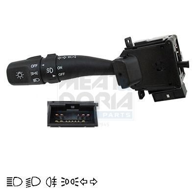 Vairo kolonėlės jungiklis MEAT & DORIA 231269