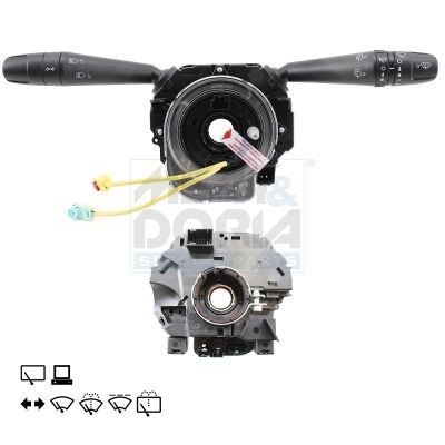 Vairo kolonėlės jungiklis MEAT & DORIA 231612