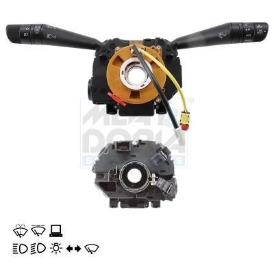 Vairo kolonėlės jungiklis MEAT & DORIA 231619