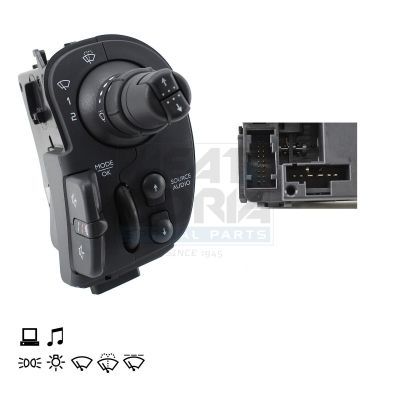 Vairo kolonėlės jungiklis MEAT & DORIA 231626