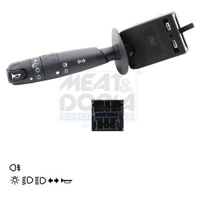 Vairo kolonėlės jungiklis MEAT & DORIA 23191