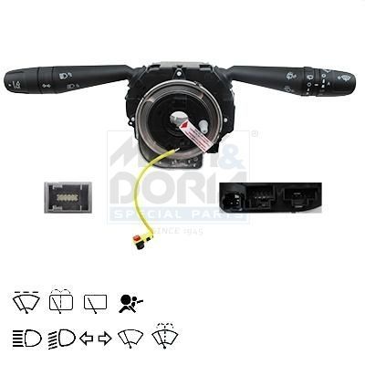 Vairo kolonėlės jungiklis MEAT & DORIA 23776