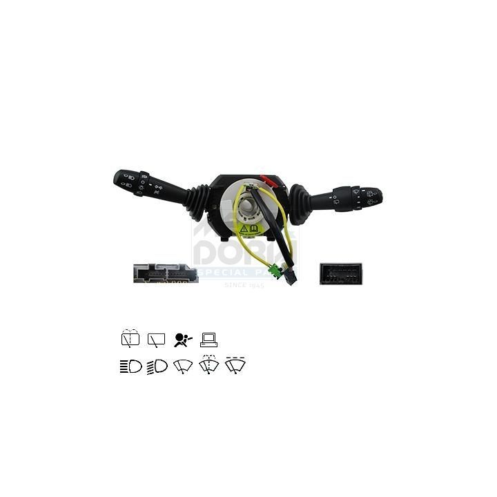 Vairo kolonėlės jungiklis MEAT & DORIA 23785