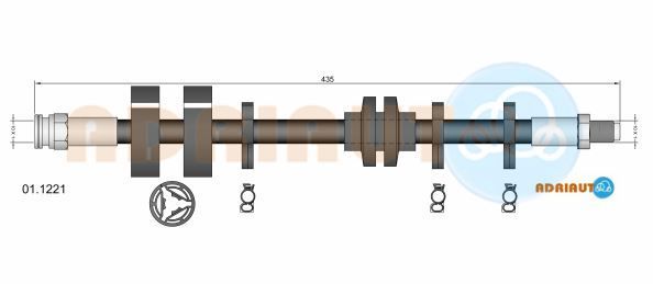 Stabdžių žarnelė ADRIAUTO 01.1221