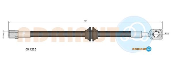 Stabdžių žarnelė ADRIAUTO 05.1225