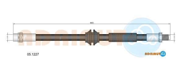 Stabdžių žarnelė ADRIAUTO 05.1227