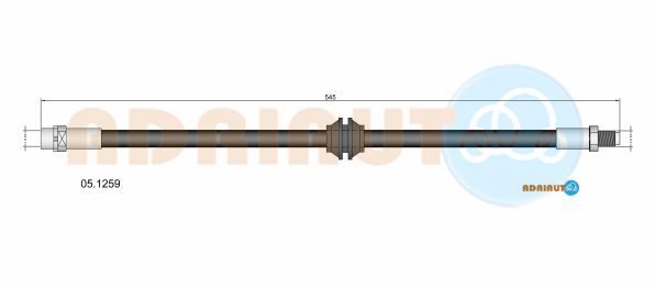 Stabdžių žarnelė ADRIAUTO 05.1259