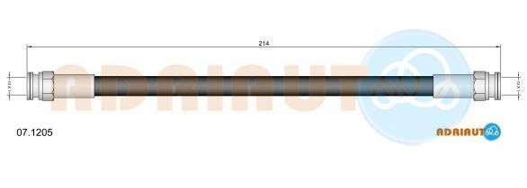 Stabdžių žarnelė ADRIAUTO 07.1205