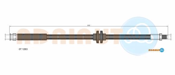 Stabdžių žarnelė ADRIAUTO 07.1263