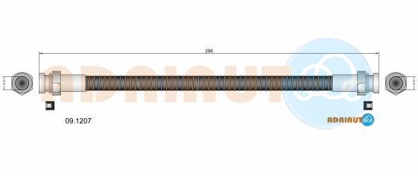 Stabdžių žarnelė ADRIAUTO 09.1207