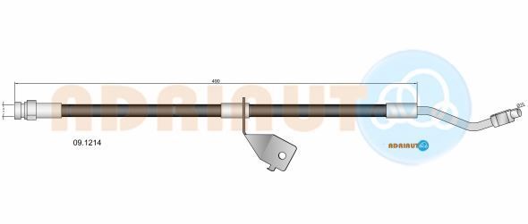 Stabdžių žarnelė ADRIAUTO 09.1214