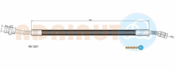 Stabdžių žarnelė ADRIAUTO 09.1221