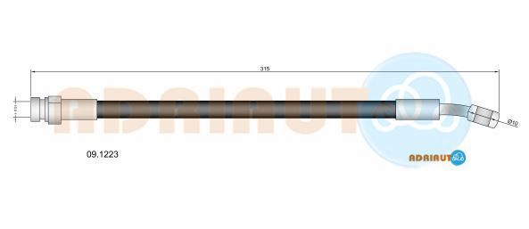 Stabdžių žarnelė ADRIAUTO 09.1223