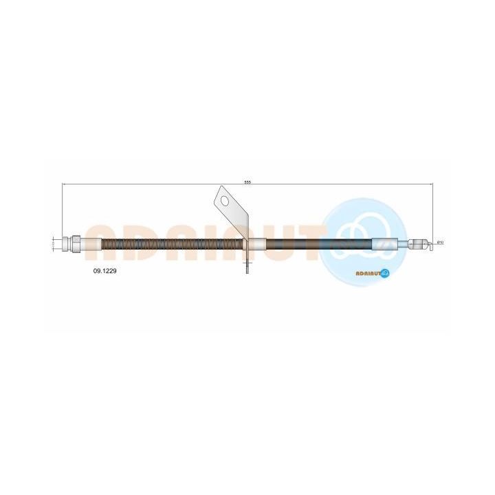 Stabdžių žarnelė ADRIAUTO 09.1229