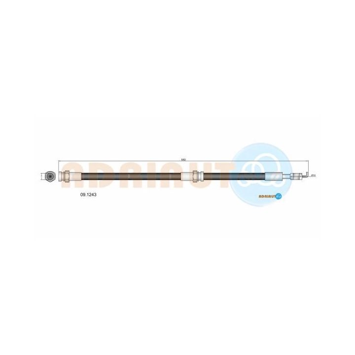 Stabdžių žarnelė ADRIAUTO 09.1243