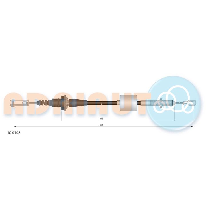 Sankabos trosas ADRIAUTO 10.0103