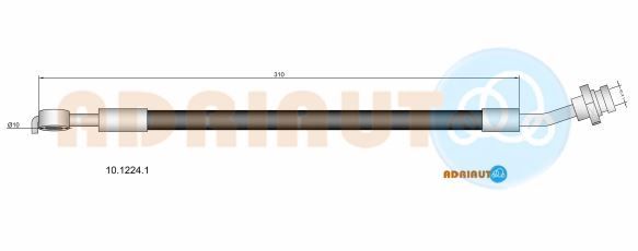 Stabdžių žarnelė ADRIAUTO 10.1224.1