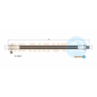 Stabdžių žarnelė ADRIAUTO 10.1228.1