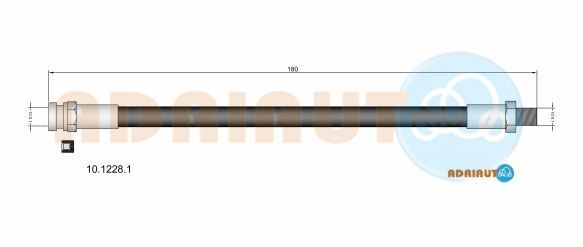 Stabdžių žarnelė ADRIAUTO 10.1228.1