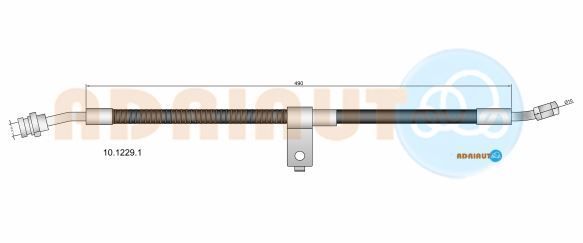 Stabdžių žarnelė ADRIAUTO 10.1229.1