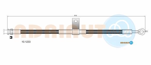Stabdžių žarnelė ADRIAUTO 10.1233