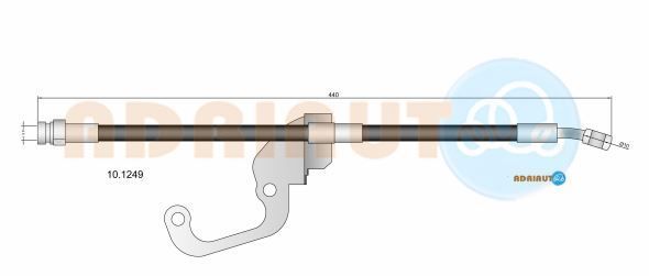 Stabdžių žarnelė ADRIAUTO 10.1249