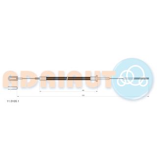 Sankabos trosas ADRIAUTO 11.0105.1