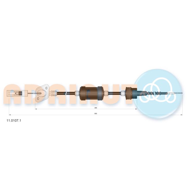 Sankabos trosas ADRIAUTO 11.0107.1