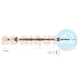 Sankabos trosas ADRIAUTO 11.0109.1