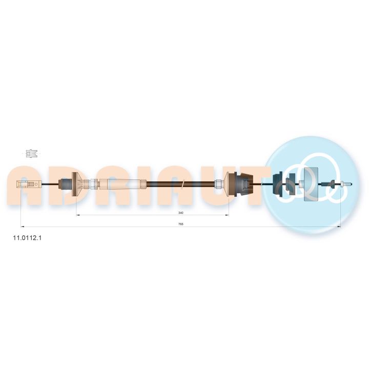 Sankabos trosas ADRIAUTO 11.0112.1