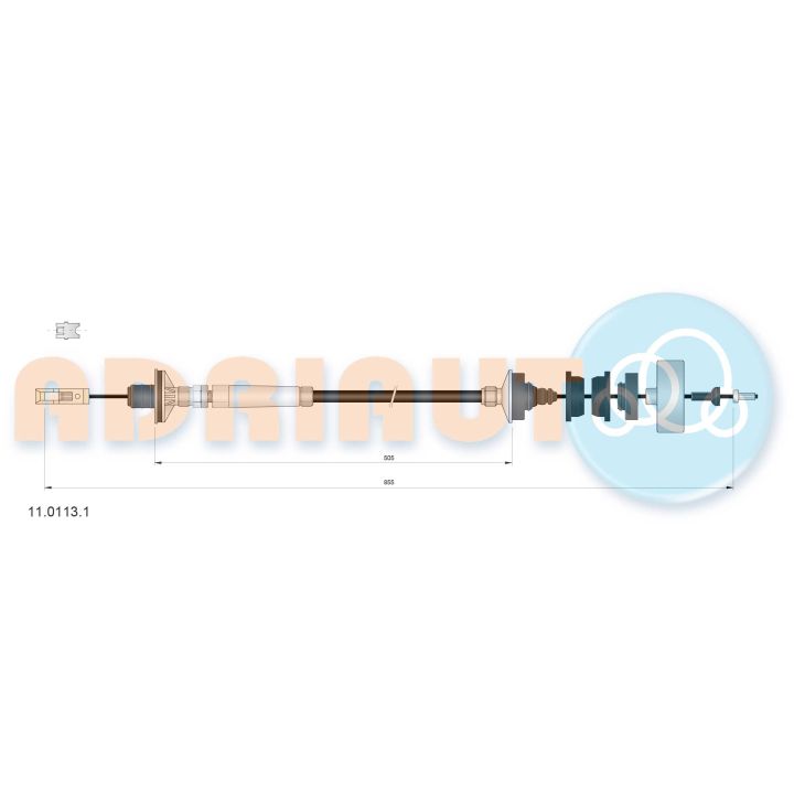 Sankabos trosas ADRIAUTO 11.0113.1