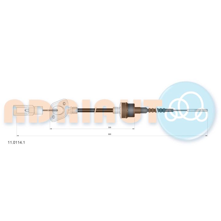 Sankabos trosas ADRIAUTO 11.0114.1