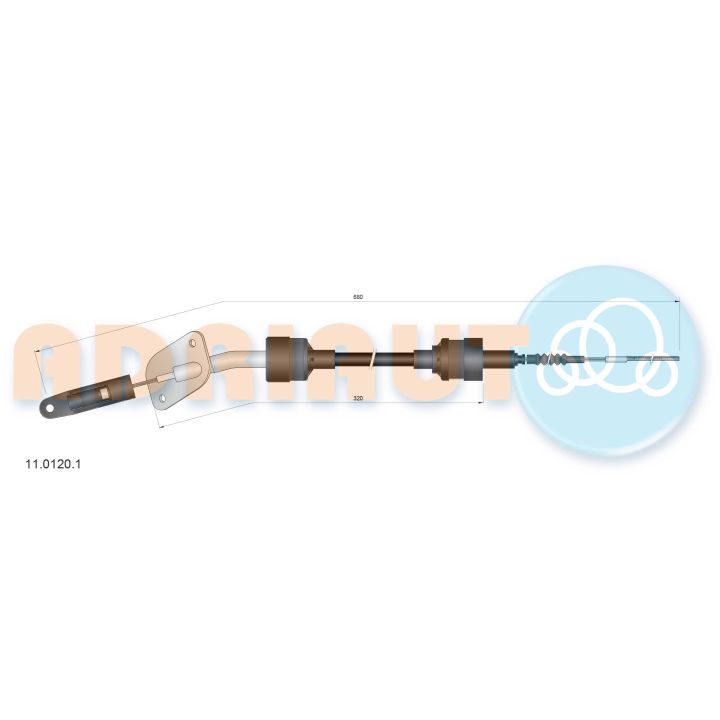 Sankabos trosas ADRIAUTO 11.0120.1