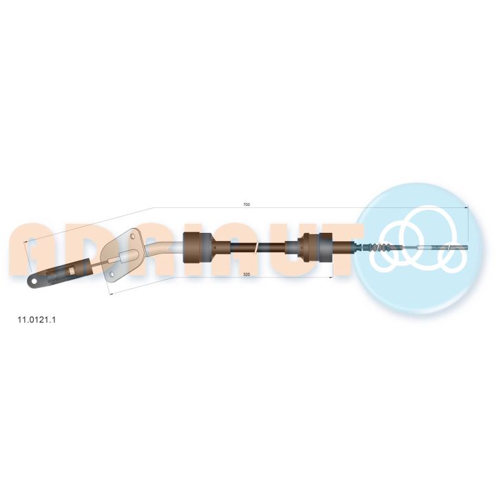 Sankabos trosas ADRIAUTO 11.0121.1