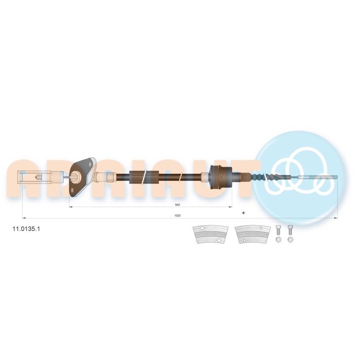 Sankabos trosas ADRIAUTO 11.0135.1