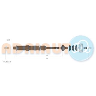 Sankabos trosas ADRIAUTO 11.0138.1