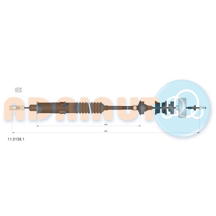Sankabos trosas ADRIAUTO 11.0138.1