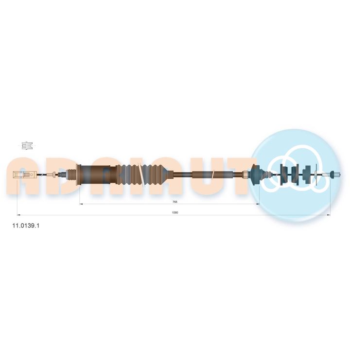 Sankabos trosas ADRIAUTO 11.0139.1