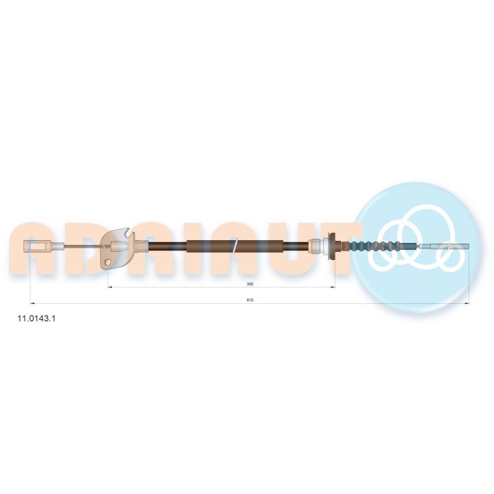 Sankabos trosas ADRIAUTO 11.0143.1