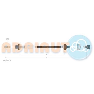 Sankabos trosas ADRIAUTO 11.0144.1