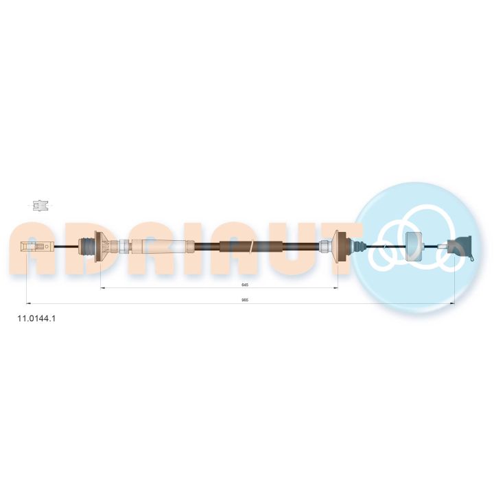 Sankabos trosas ADRIAUTO 11.0144.1
