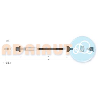 Sankabos trosas ADRIAUTO 11.0145.1